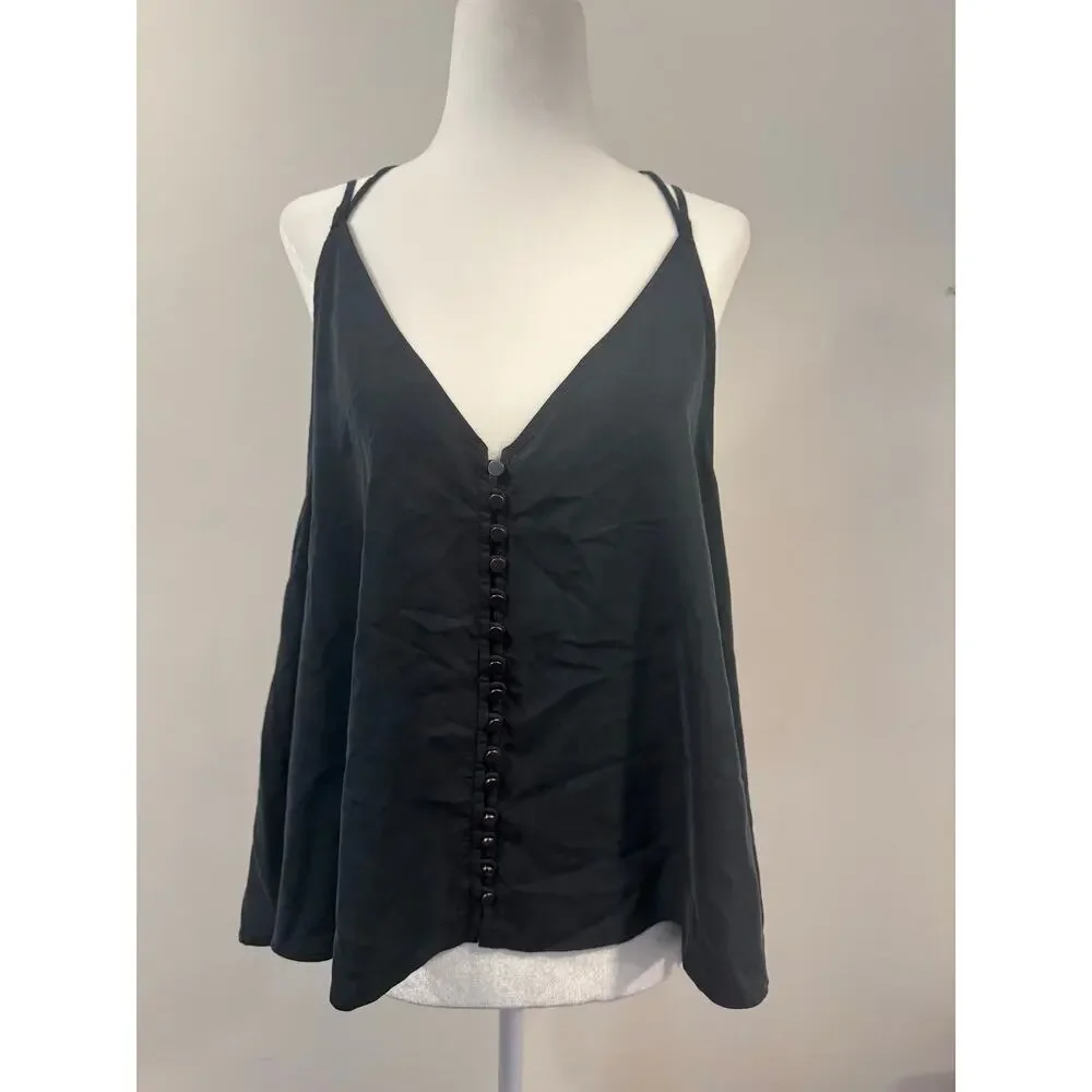 Free People button tank - medium